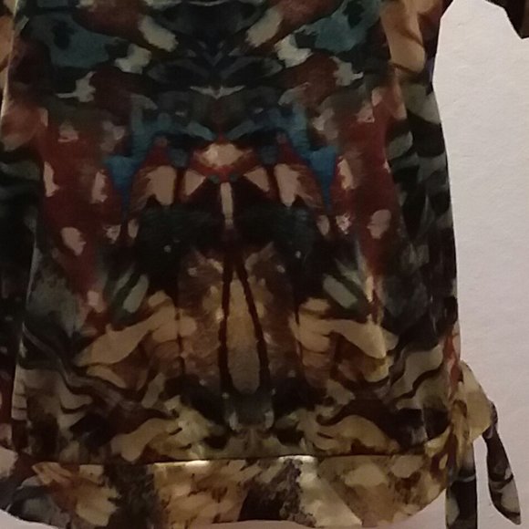 CHICO'S Top - Pretty & Decorated with a Side Knot - Picture 2 of 2